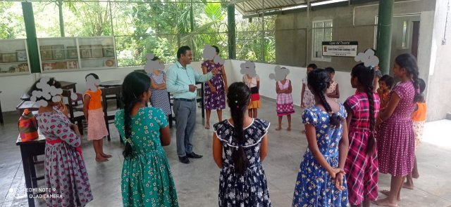 ස්පුට්නික්  බාලිකා ළමා නිවාසයේ දැරියන් සදහා ළමා කෙටි චිත්‍රපට ප්‍රදර්ශනය 